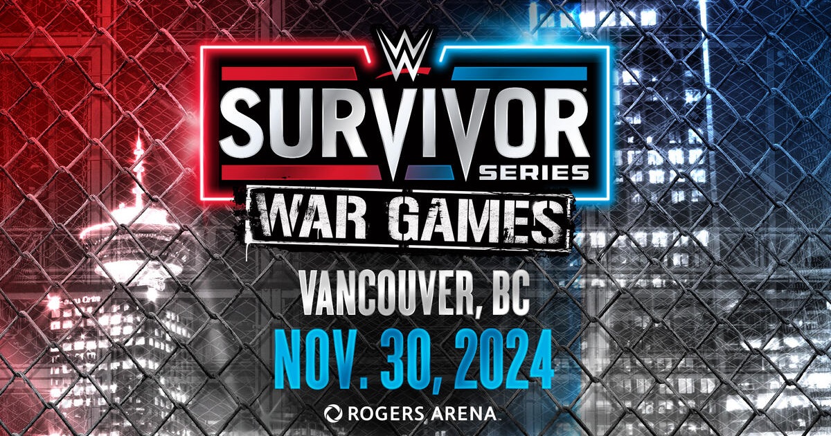 WWE: Svelato il poster (bellissimo) di Survivor Series: WarGames 2024
