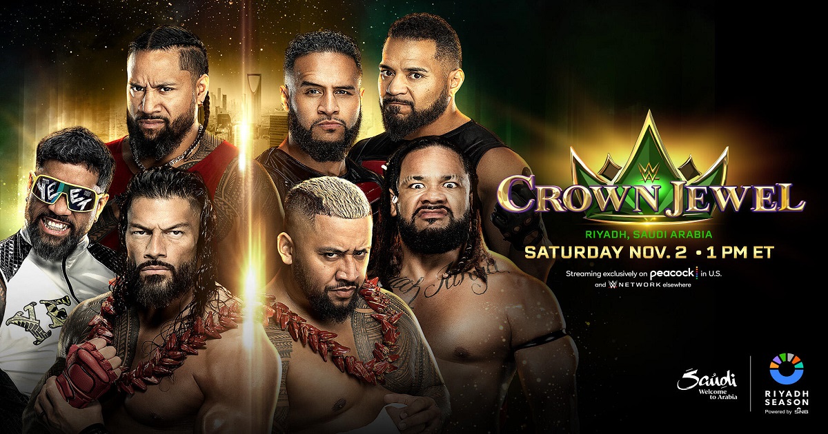WWE CROWN JEWEL: La New Bloodline sconfigge il team di Roman Reigns, Sami Zayn rientra nel gruppo?
