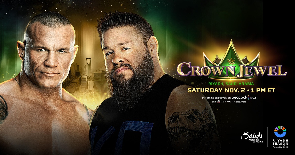WWE CROWN JEWEL: Randy Orton e Kevin Owens, nulla di fatto a Riad, doppio KO prima del gong