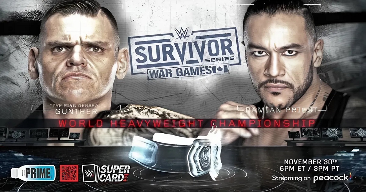 Gunther Damian Priest Survivor Series 2024