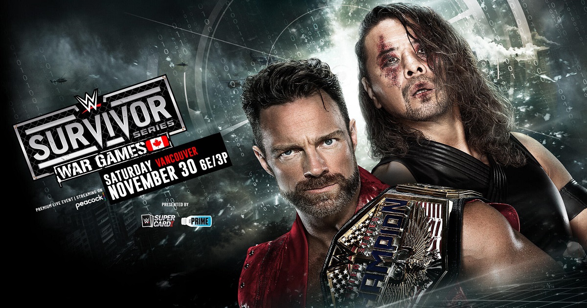 WWE SURVIVOR SERIES: WARGAMES – Shinsuke Nakamura sorprende il WWE Universe e conquista il titolo degli Stati Uniti