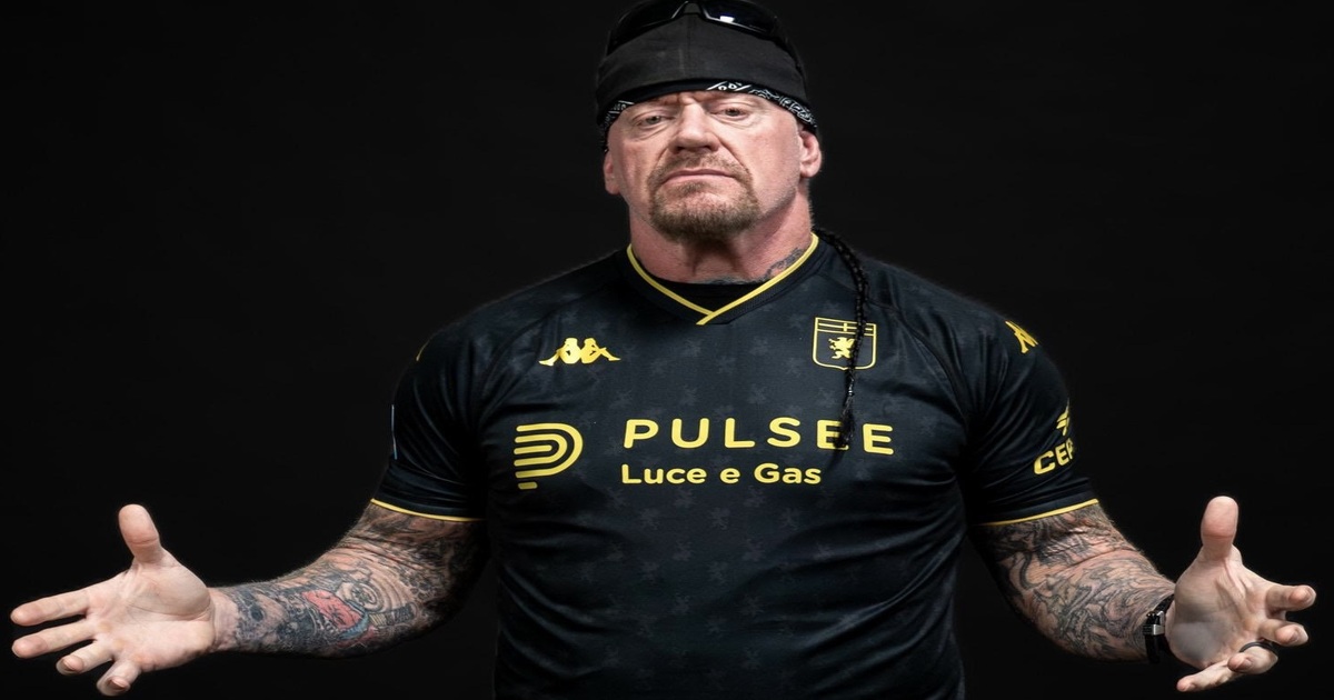 The Undertaker diventa testimonial della nuova maglia “dark” del Genoa