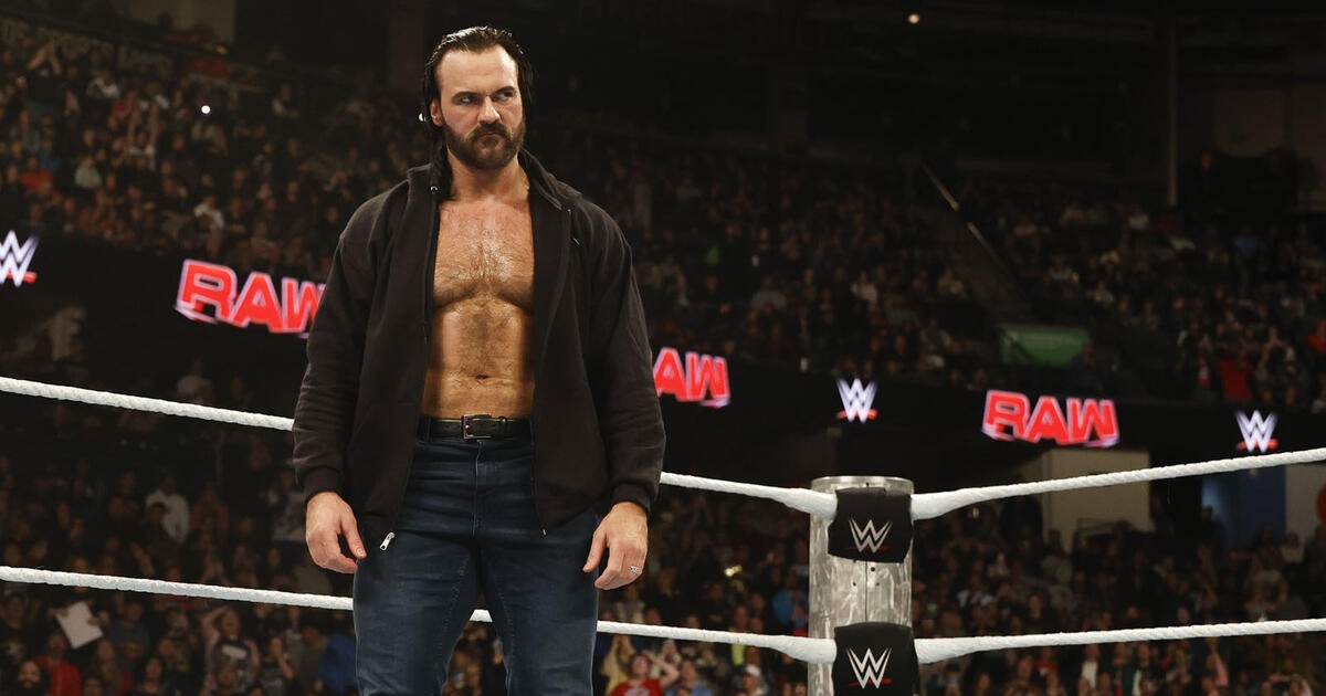 WWE: Tutti i dettagli sul ritorno di Drew McIntyre a Raw
