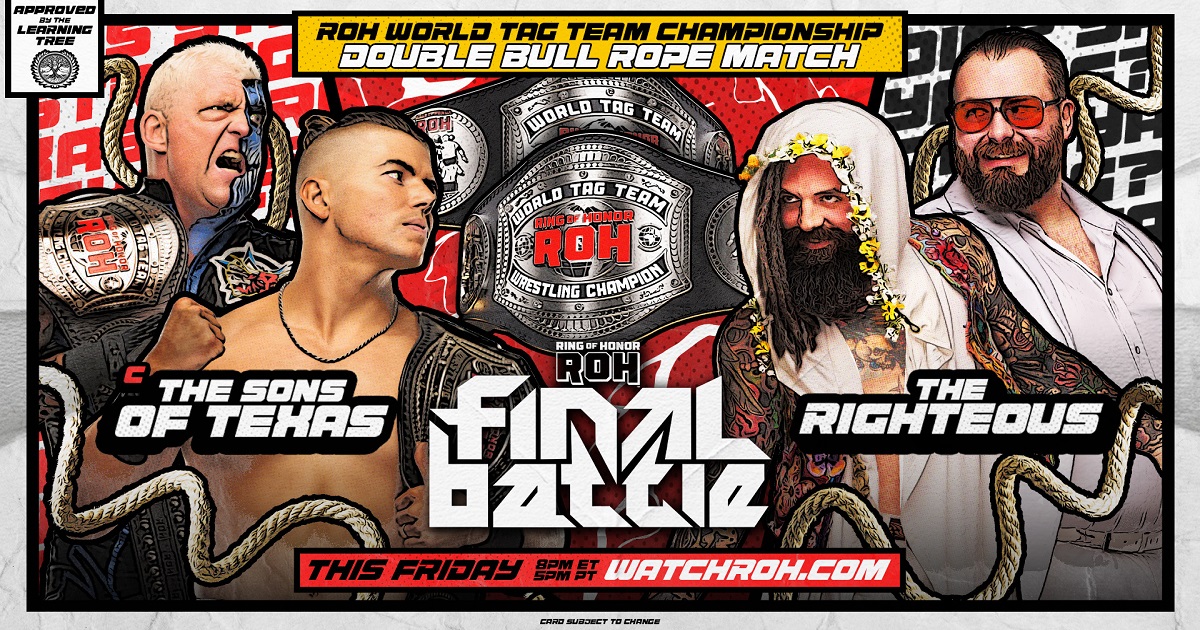 ROH: Card aggiornata di Final Battle 2024
