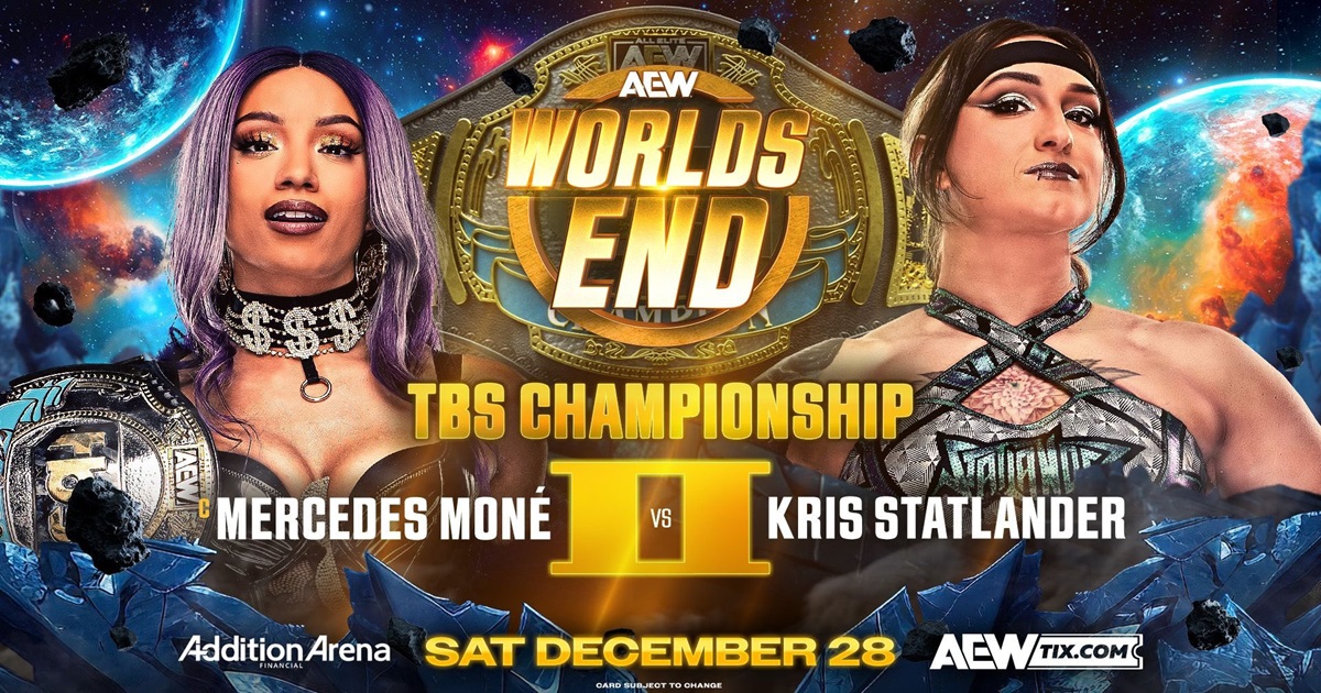 AEW: Card aggiornata di Worlds End 2024 (26 dicembre)
