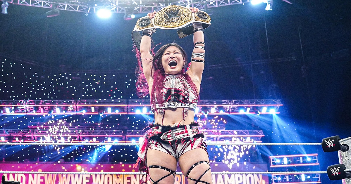 Iyo Sky campionessa: La WWE infrange una regola per celebrale la sua vittoria