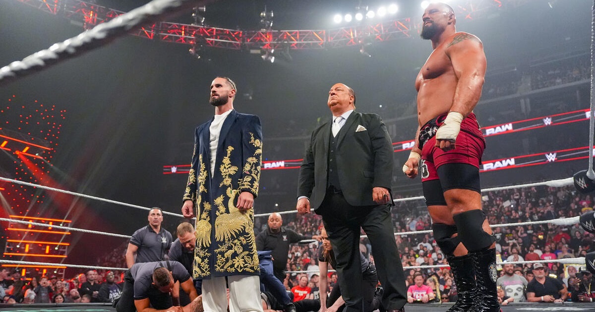Seth Rollins Paul Heyman Bron Breakker