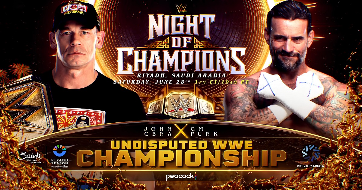 CM Punk John Cena Night of Champions 2025