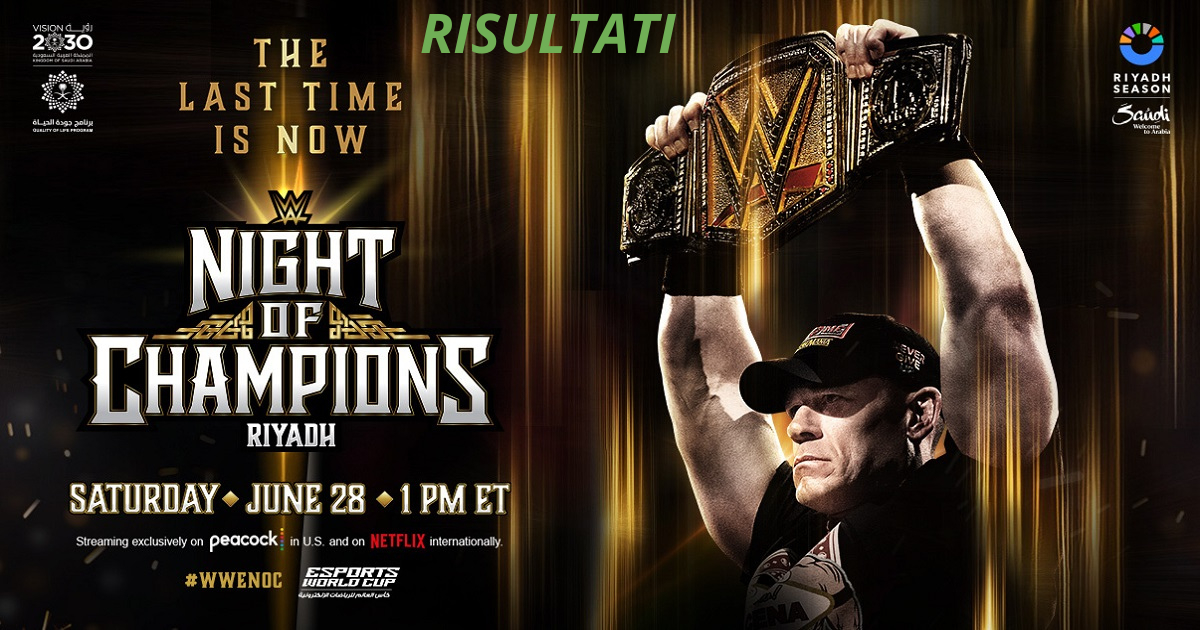 Risultati Night of Champions 2025