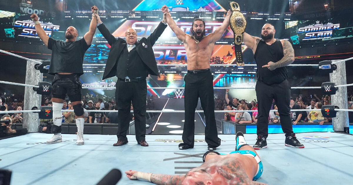 Seth Rollins Bron Breakker Bronson Reed Paul Heyman