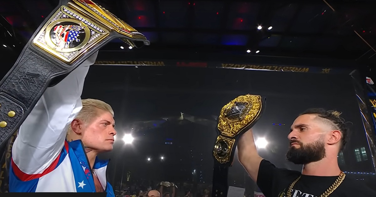 Cody Rhodes Seth Rollins