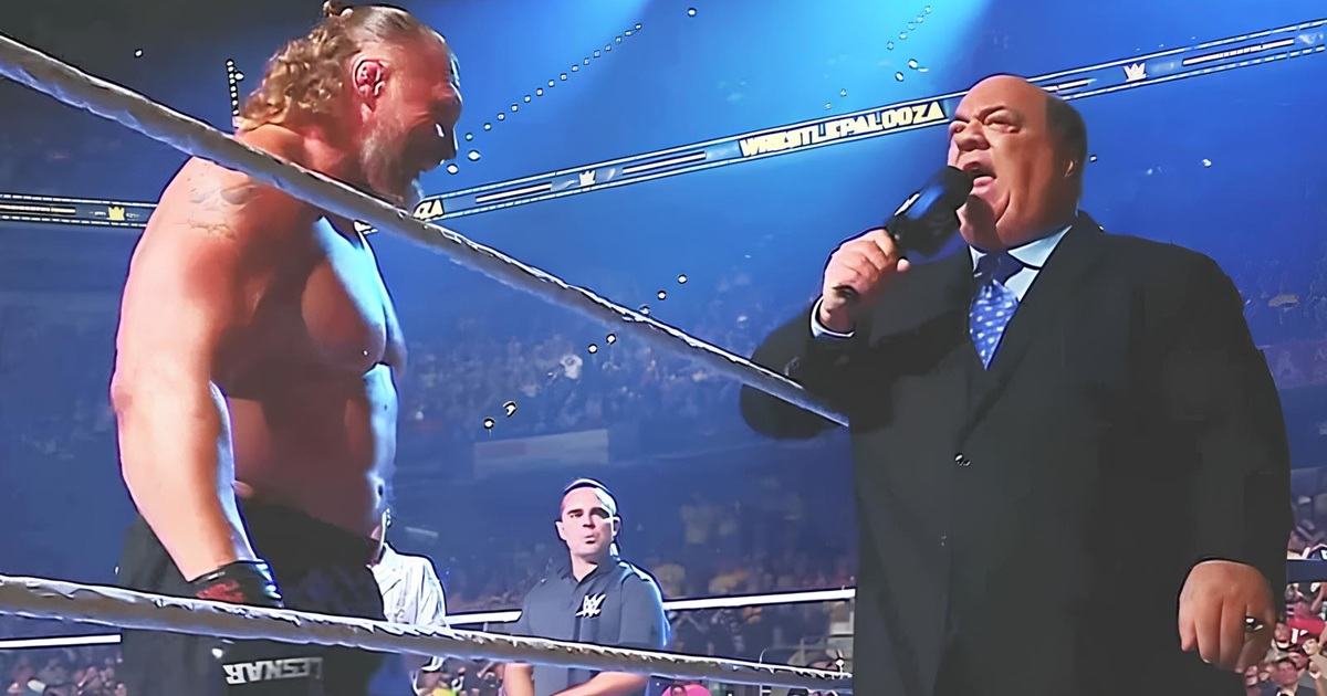 Paul Heyman Brock Lesnar