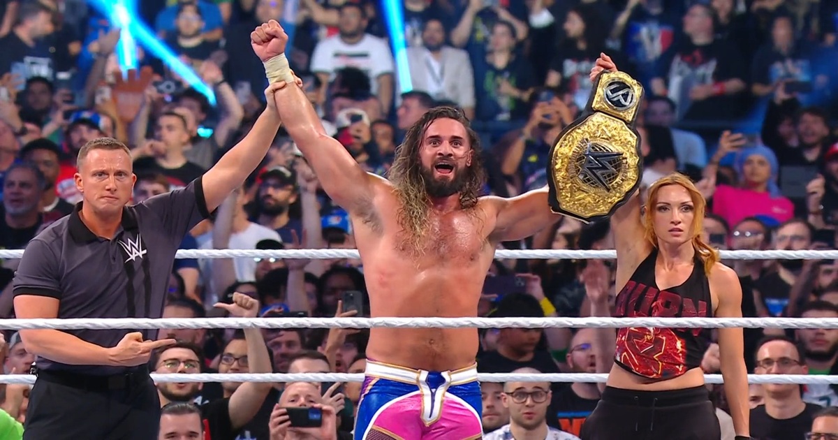 Seth Rollins Becky Lynch