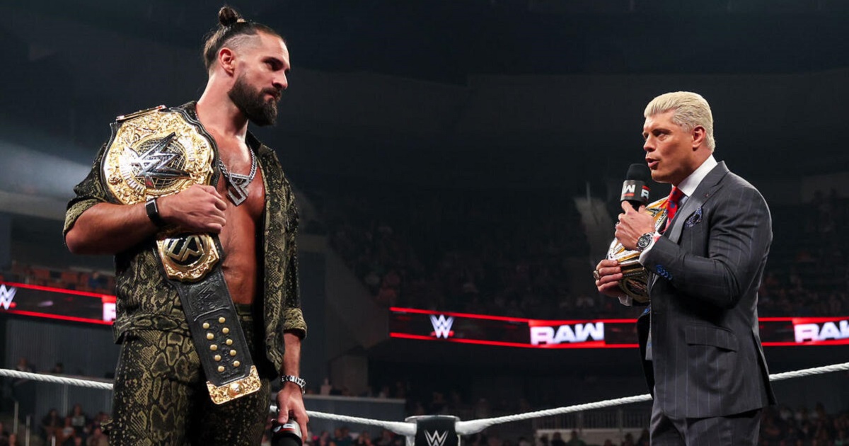 Cody Rhodes Seth Rollins