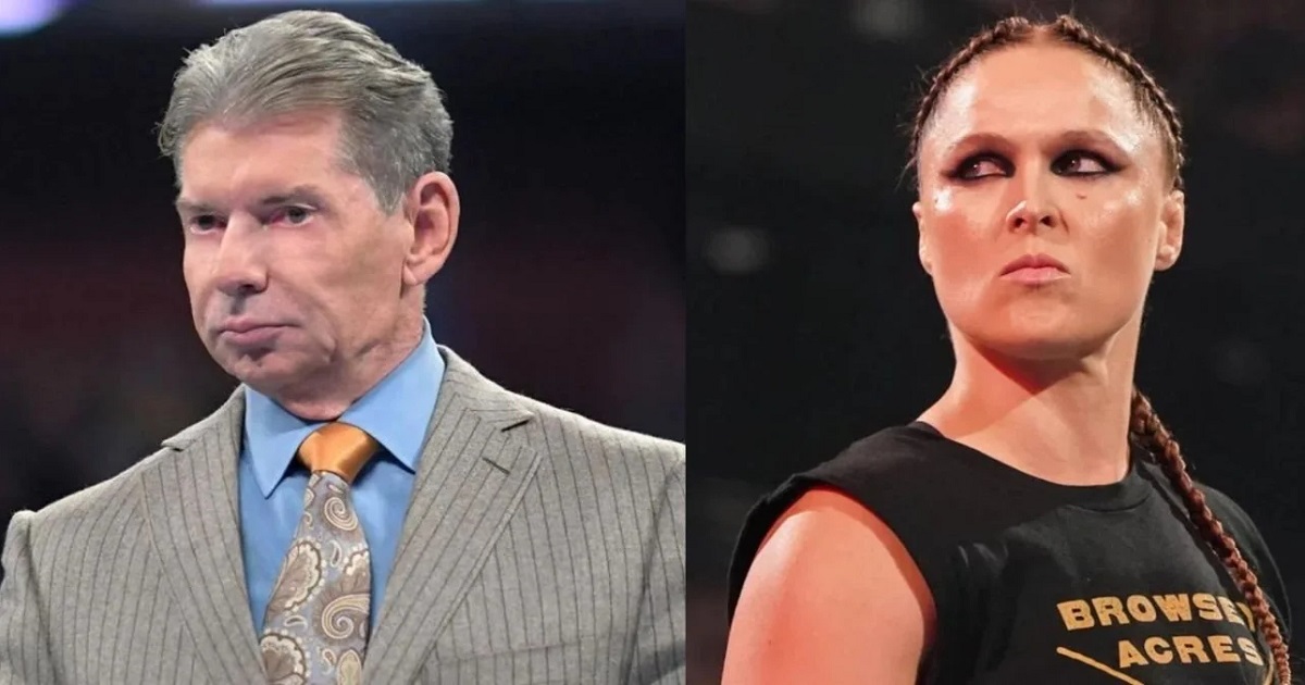 Vince McMahon Ronda Rousey