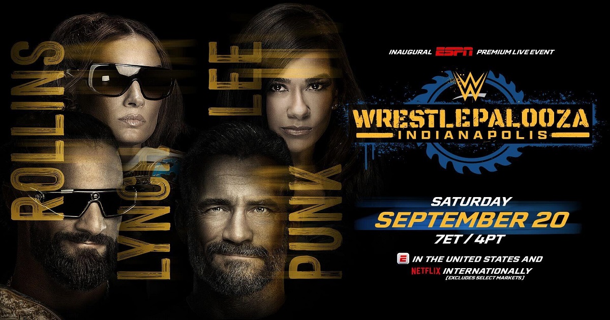 Wrestlepalooza 2025 AJ Lee CM Punk Seth Rollins Becky Lynch