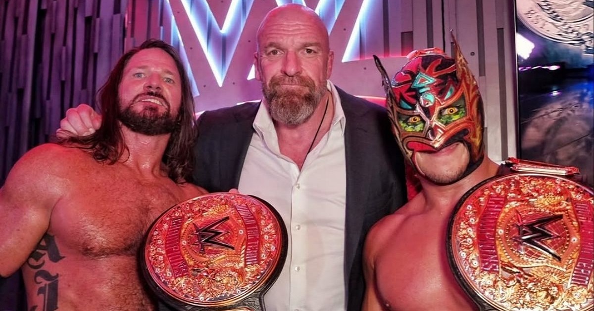 Dragon Lee AJ Styles