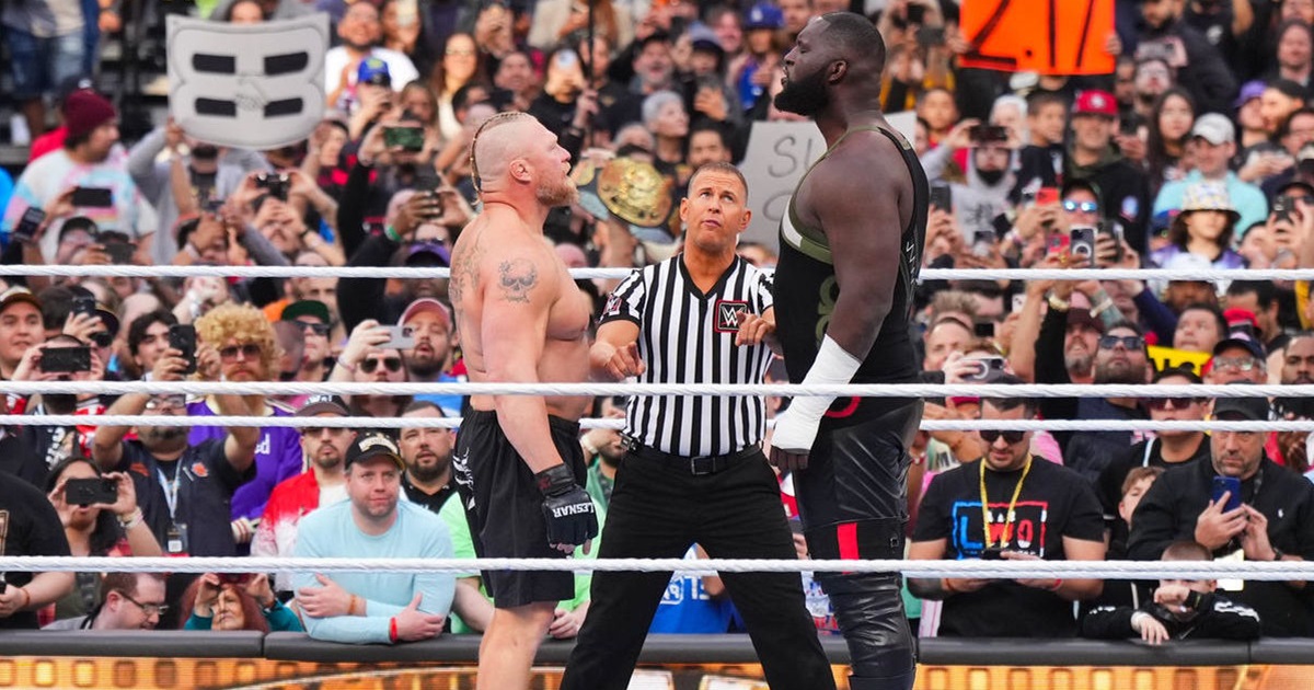 Omos Brock Lesnar