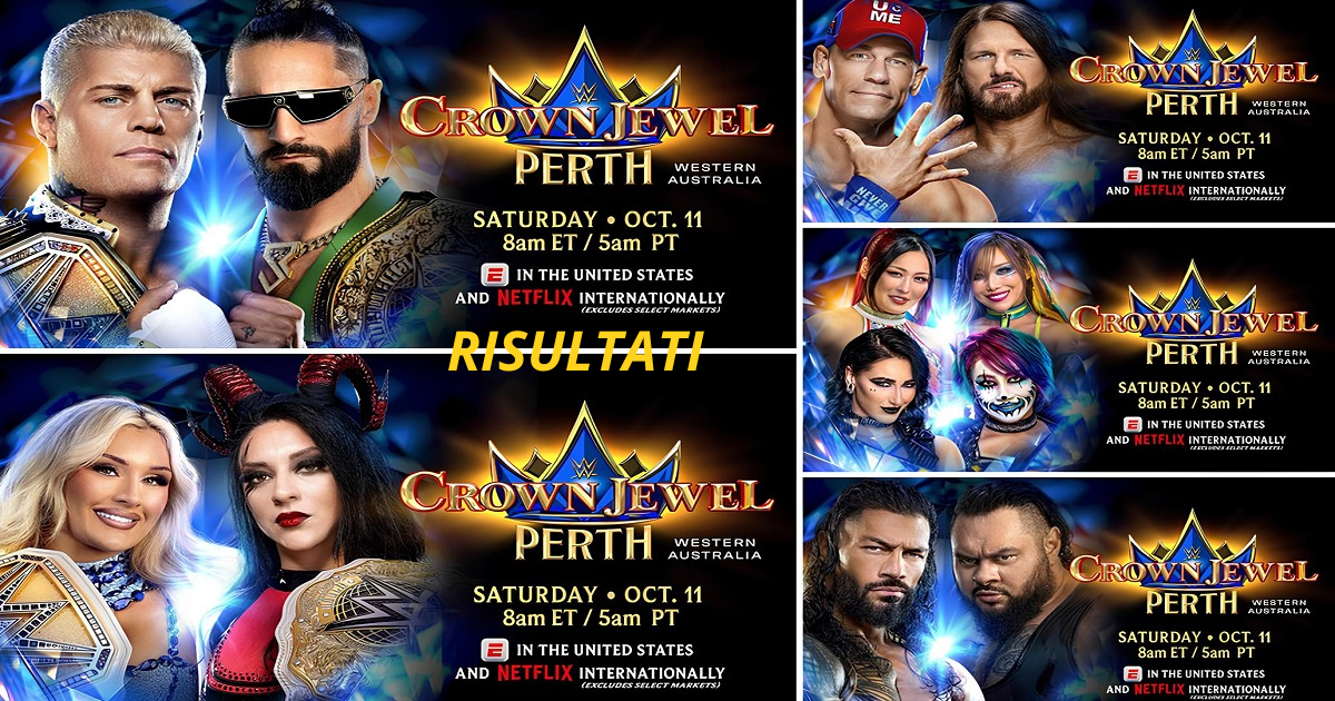 Risultati Crown Jewel 2025