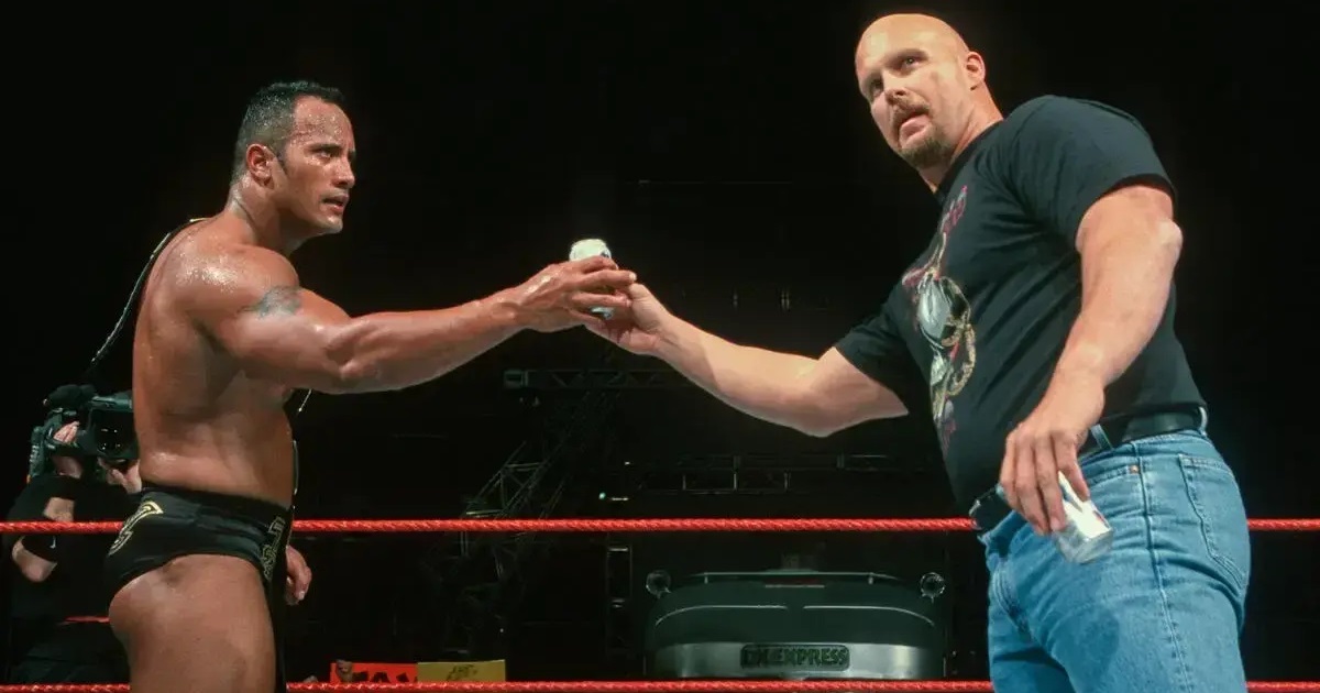 The Rock Steve Austin